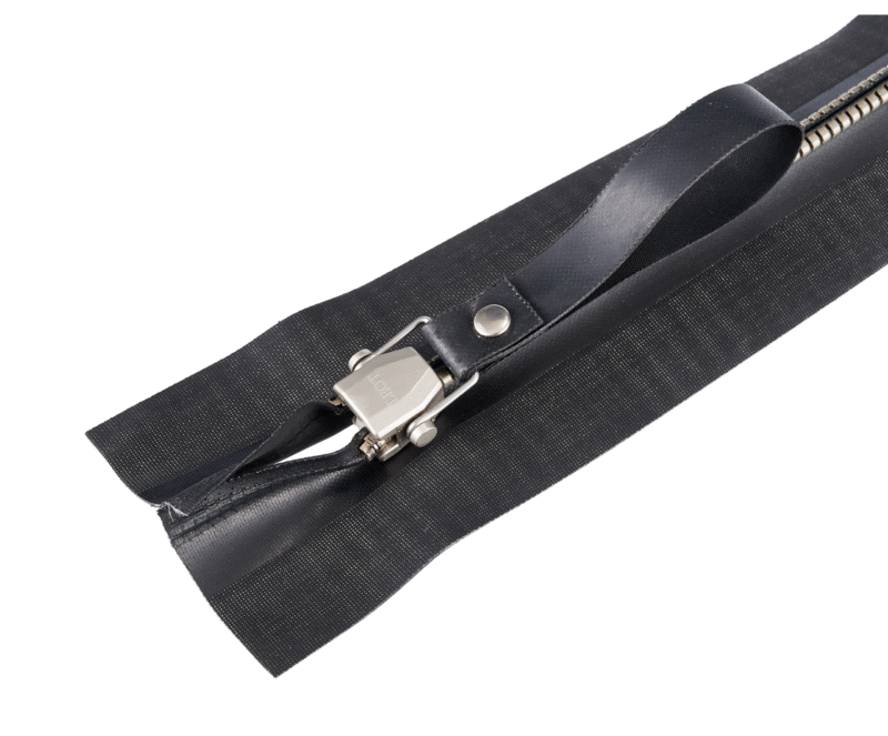 Cr Metal Airtight Zipper
